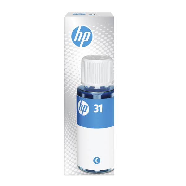 HP 31 70-ml Cyan Original Ink Bottle (1VU26AN)