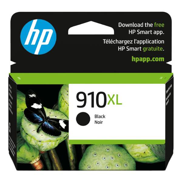 HP 910XL High Yield Black Original Ink Cartridge (3YL65AN)
